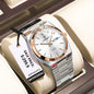 POEDAGAR Luxury Men’s Quartz Watch