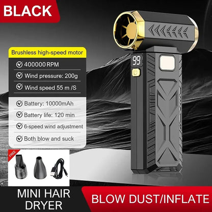 Portable Rechargeable Turbo Fan