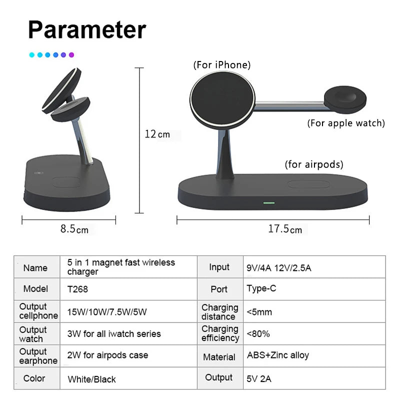 SnapCharge 3-in-1 Wireless Dock