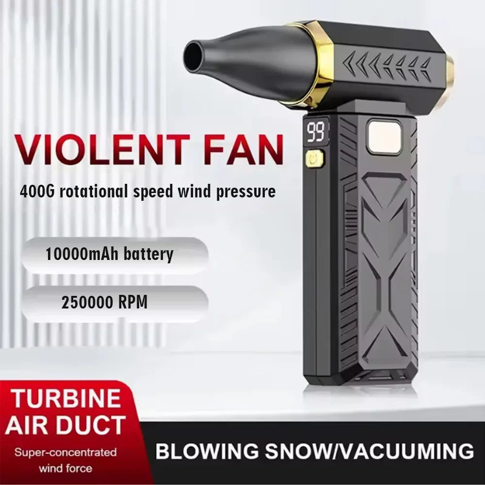 Portable Rechargeable Turbo Fan