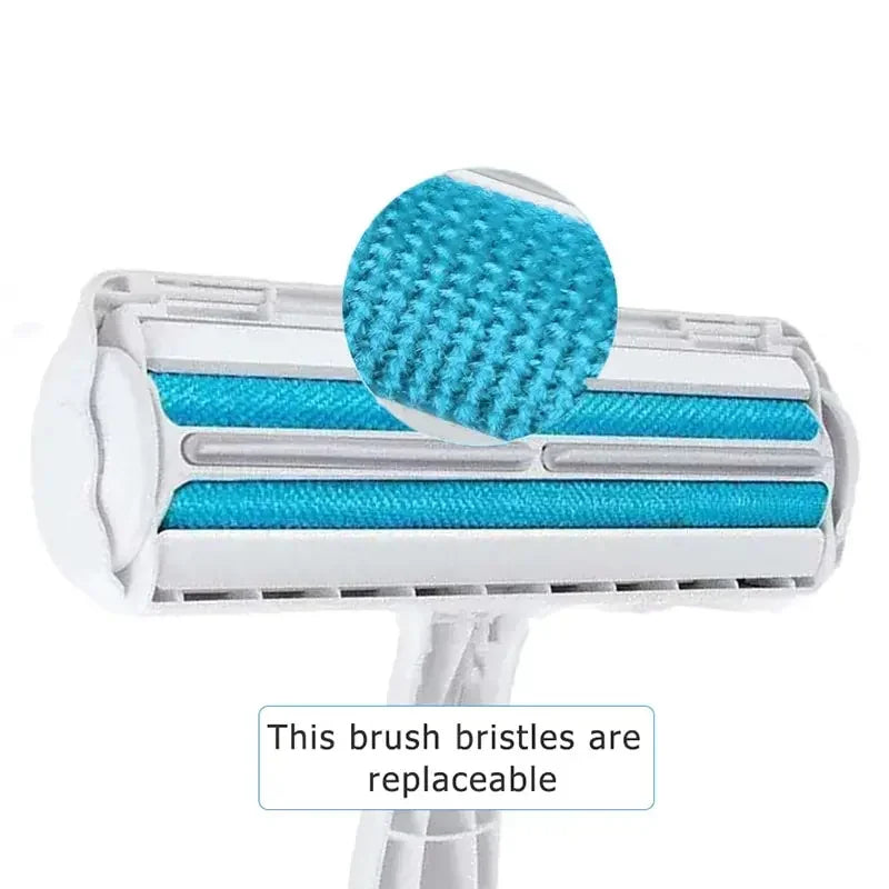 Pet Hair Remover Roller - Dog & Cat Fur Remover with Self-Cleaning Base - Efficient Animal Hair Removal Tool - Perfect for Furni