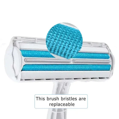 Pet Hair Remover Roller - Dog & Cat Fur Remover with Self-Cleaning Base - Efficient Animal Hair Removal Tool - Perfect for Furni